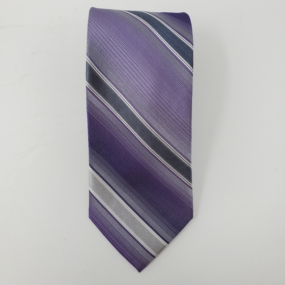 NWT CALVIN KLEIN Purple Tie - Picture 1 of 7
